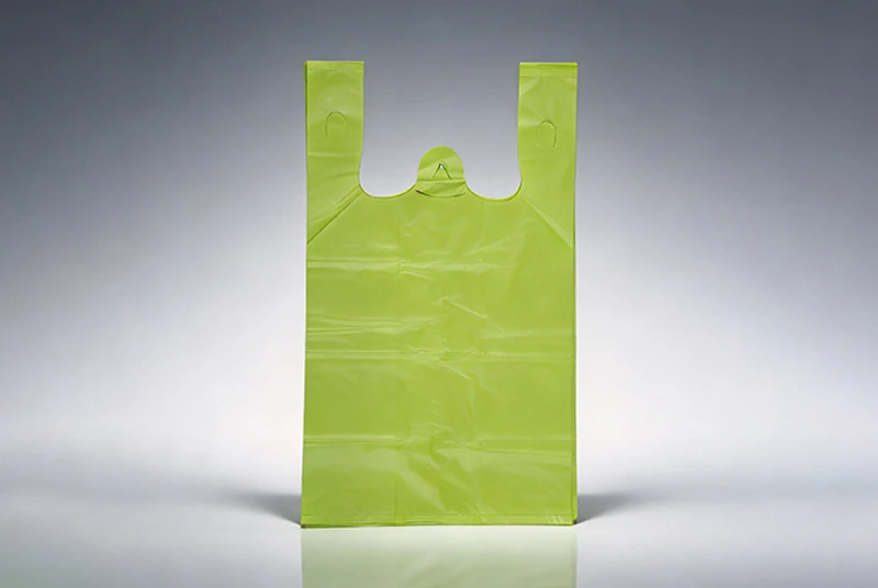 Biodegradable T-Shirt Bags &mdash; High-Volume Compostable Checkout Solution