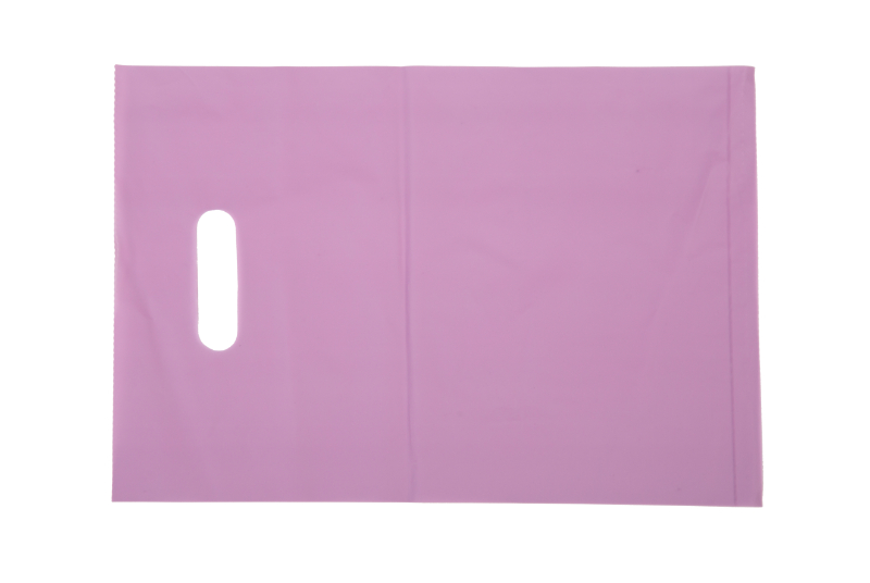 PE Die Cut Bags — Patch-Handle Retail & Boutique Bags